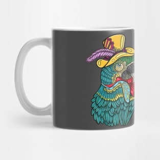 Steampunk Macaw Mug